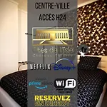 De L'isle - Wifi Fibre - Netflix, Disney, Amazon - Sejours Pro شقة *
